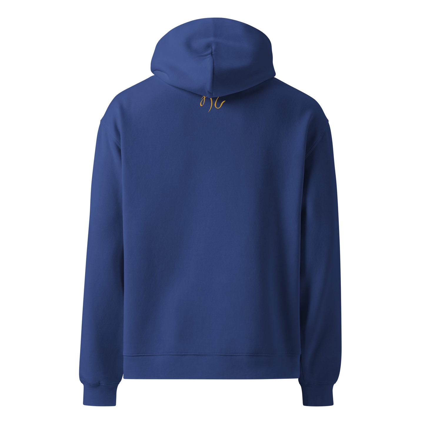 Signature+Mascot Unisex Oversized Hoodie w/ Goldenrod Text