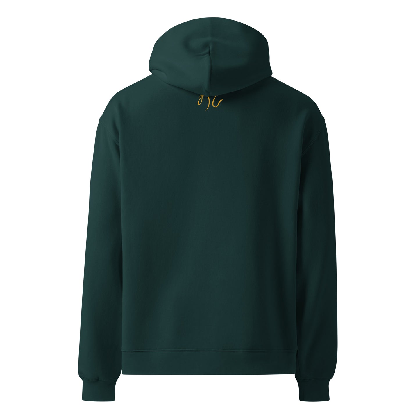 Signature+Mascot Unisex Oversized Hoodie w/ Goldenrod Text
