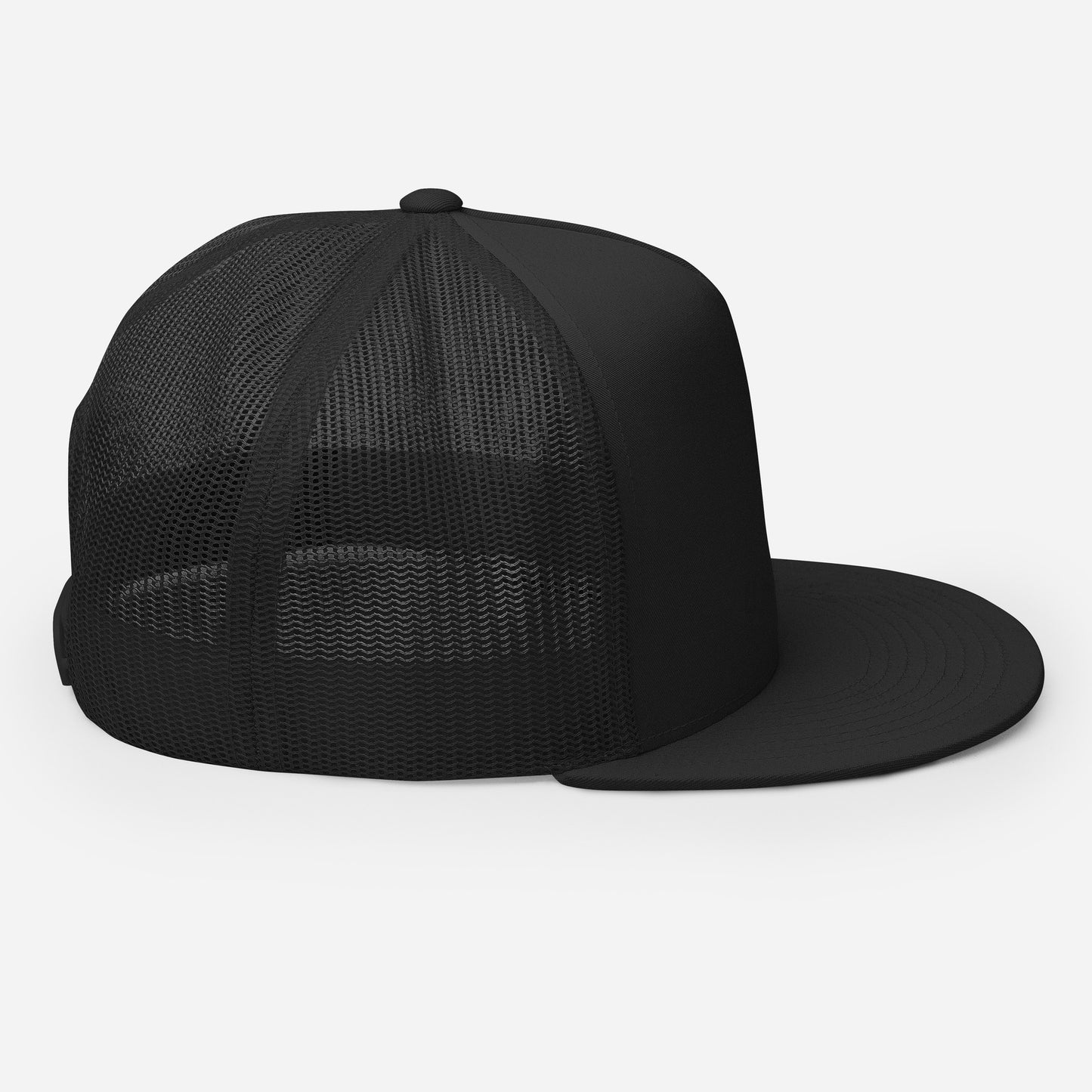 Signature Trucker Cap Red Text