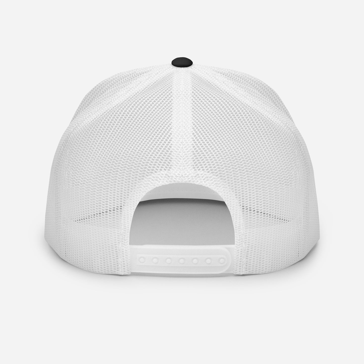 Signature Trucker Cap Red Text