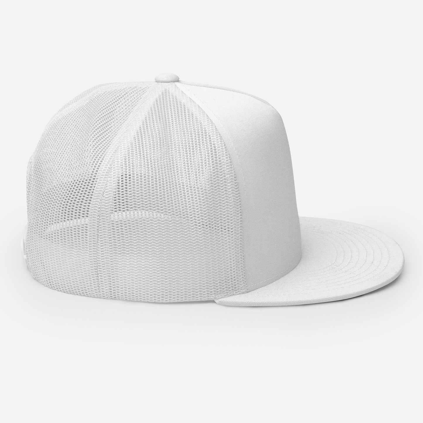 Signature Trucker Cap Red Text