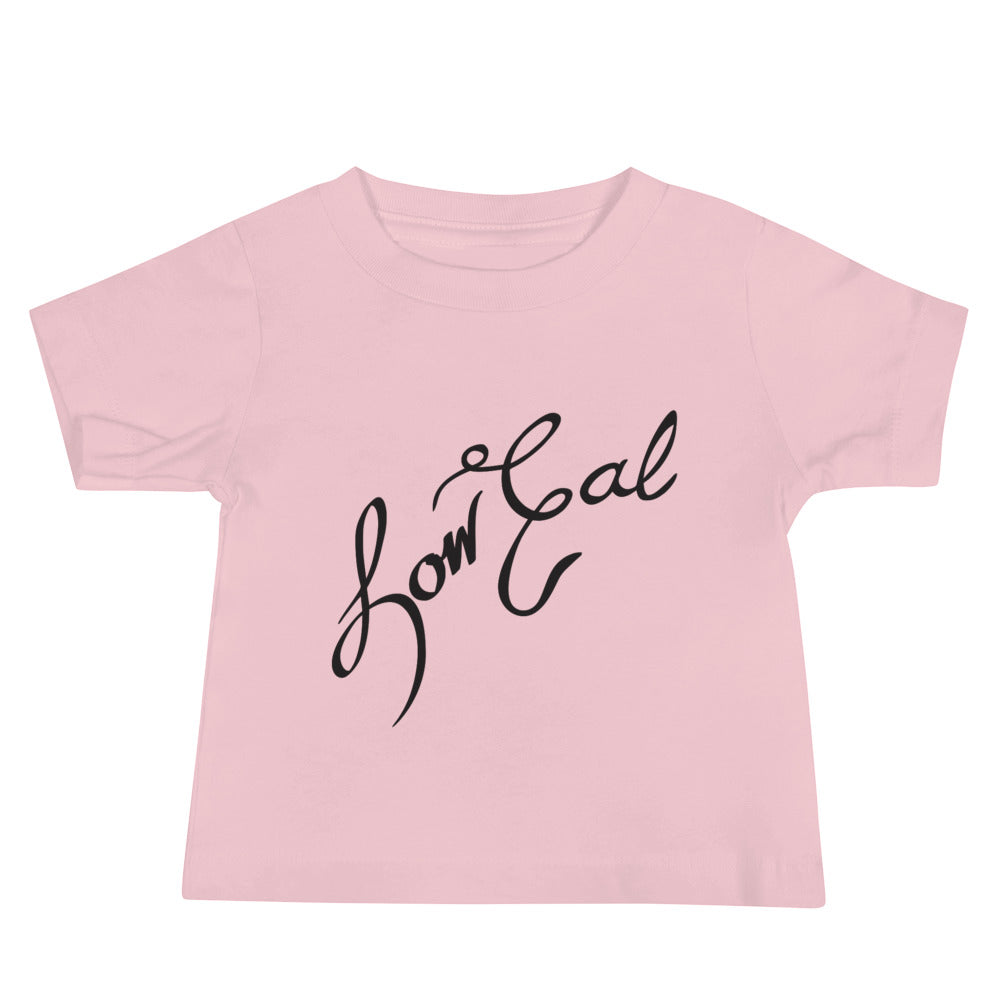 Signature Baby Short Sleeve Tee Black Text
