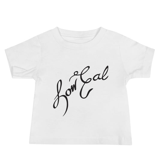 Signature Baby Short Sleeve Tee Black Text