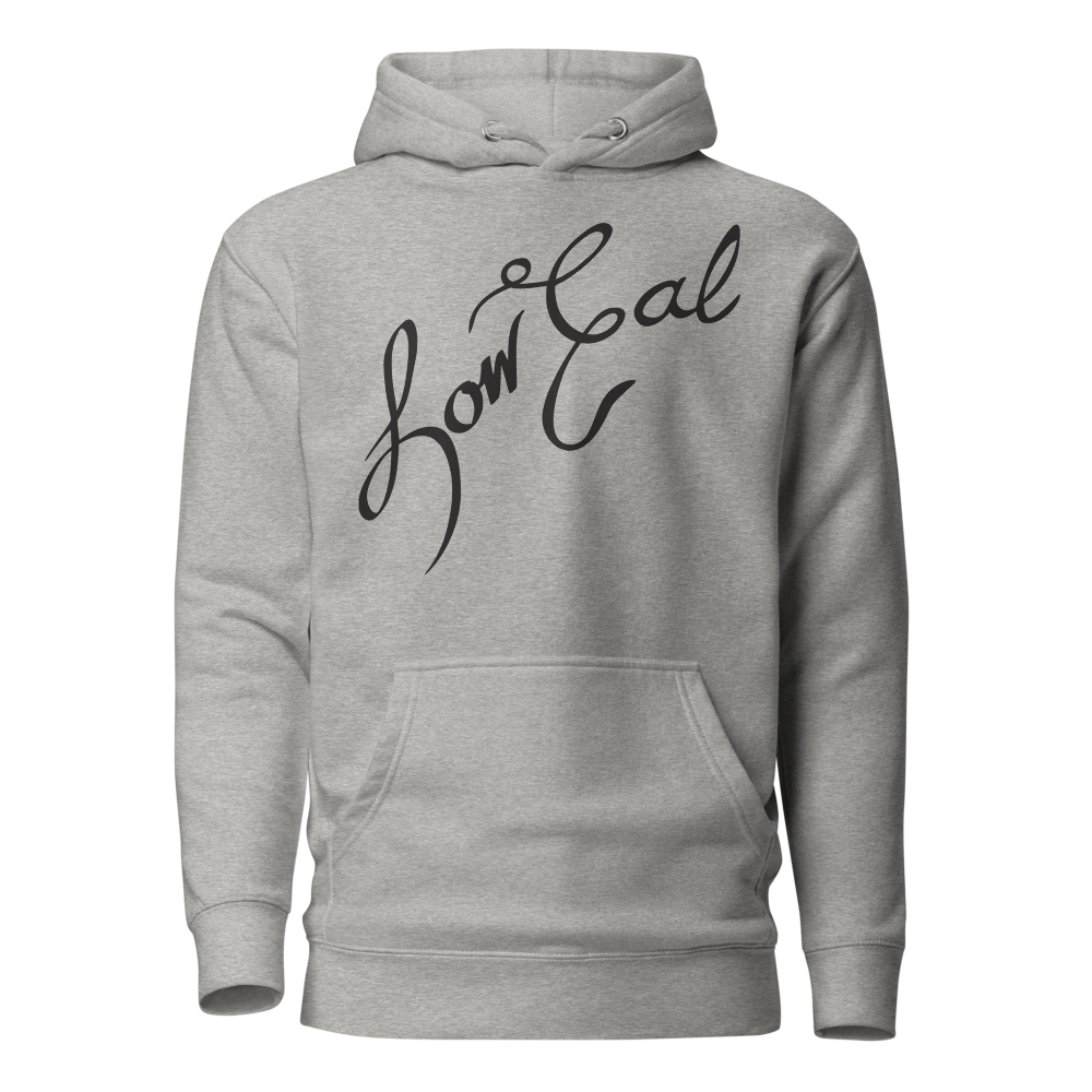 Signature Unisex Hoodie Black Text