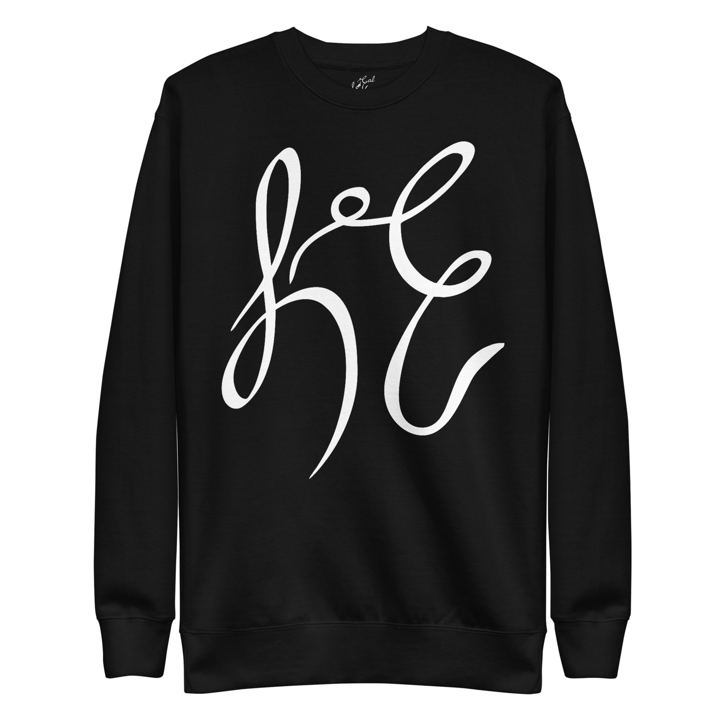 LC Unisex Premium Sweatshirt White Text