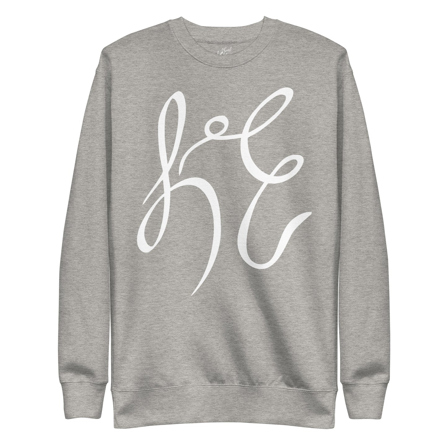 LC Unisex Premium Sweatshirt White Text