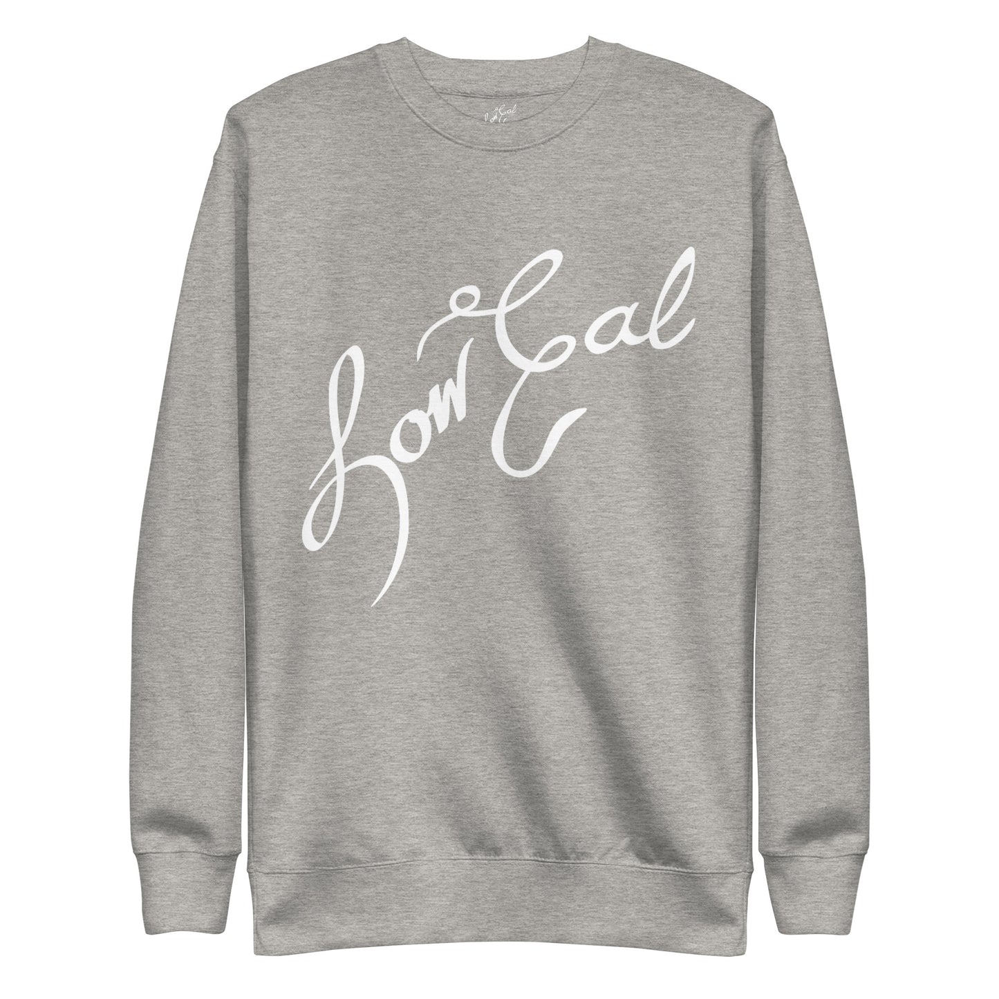 Signature Unisex Premium Sweatshirt White Text