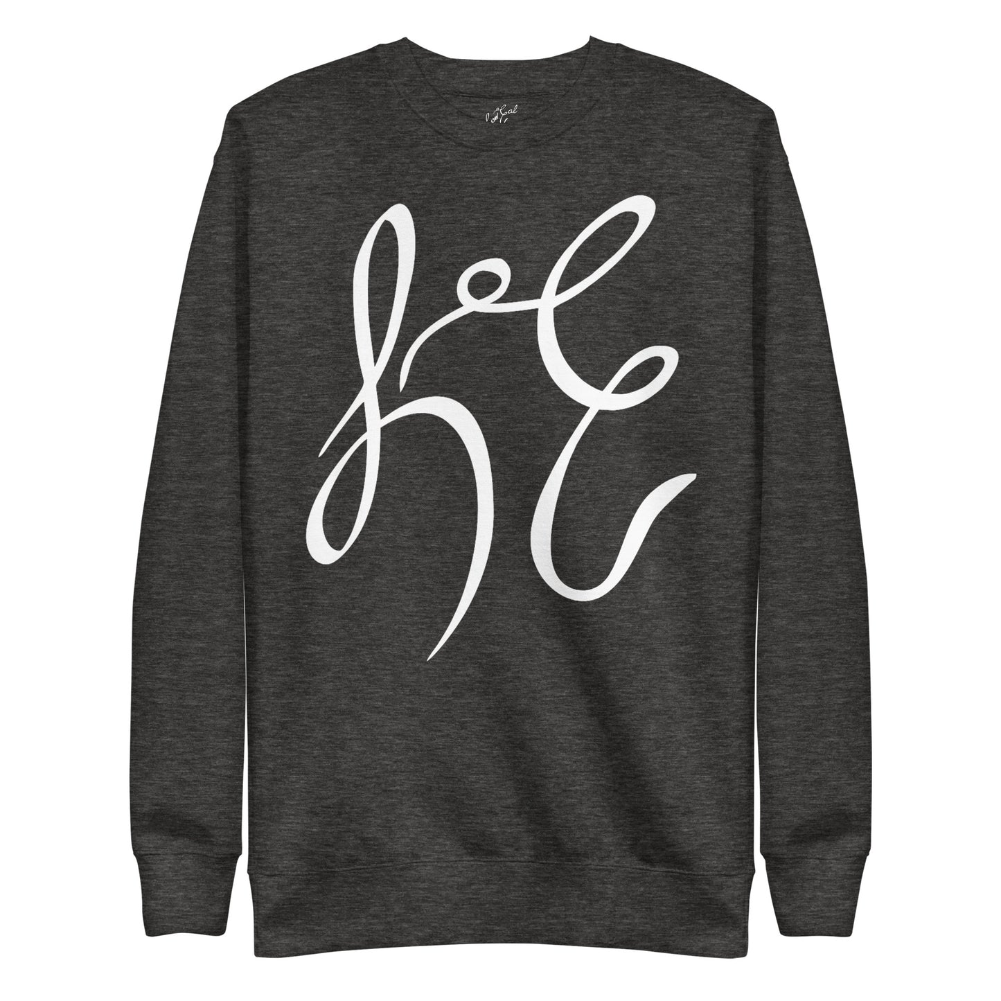 LC Unisex Premium Sweatshirt White Text