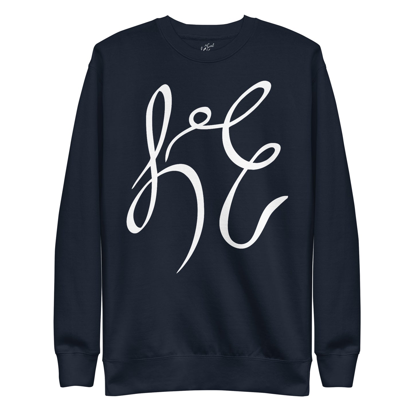 LC Unisex Premium Sweatshirt White Text