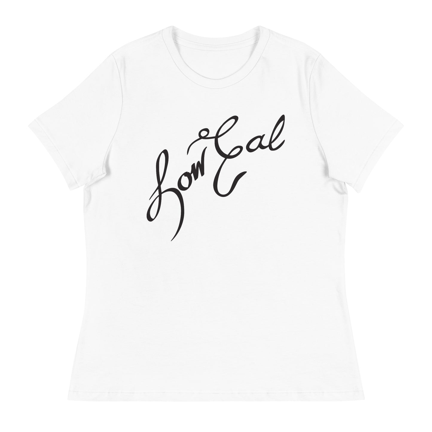 Signature Women's Relaxed T-Shirt Black Text