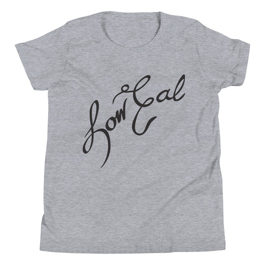 Signature Youth Short Sleeve T-Shirt Black Text