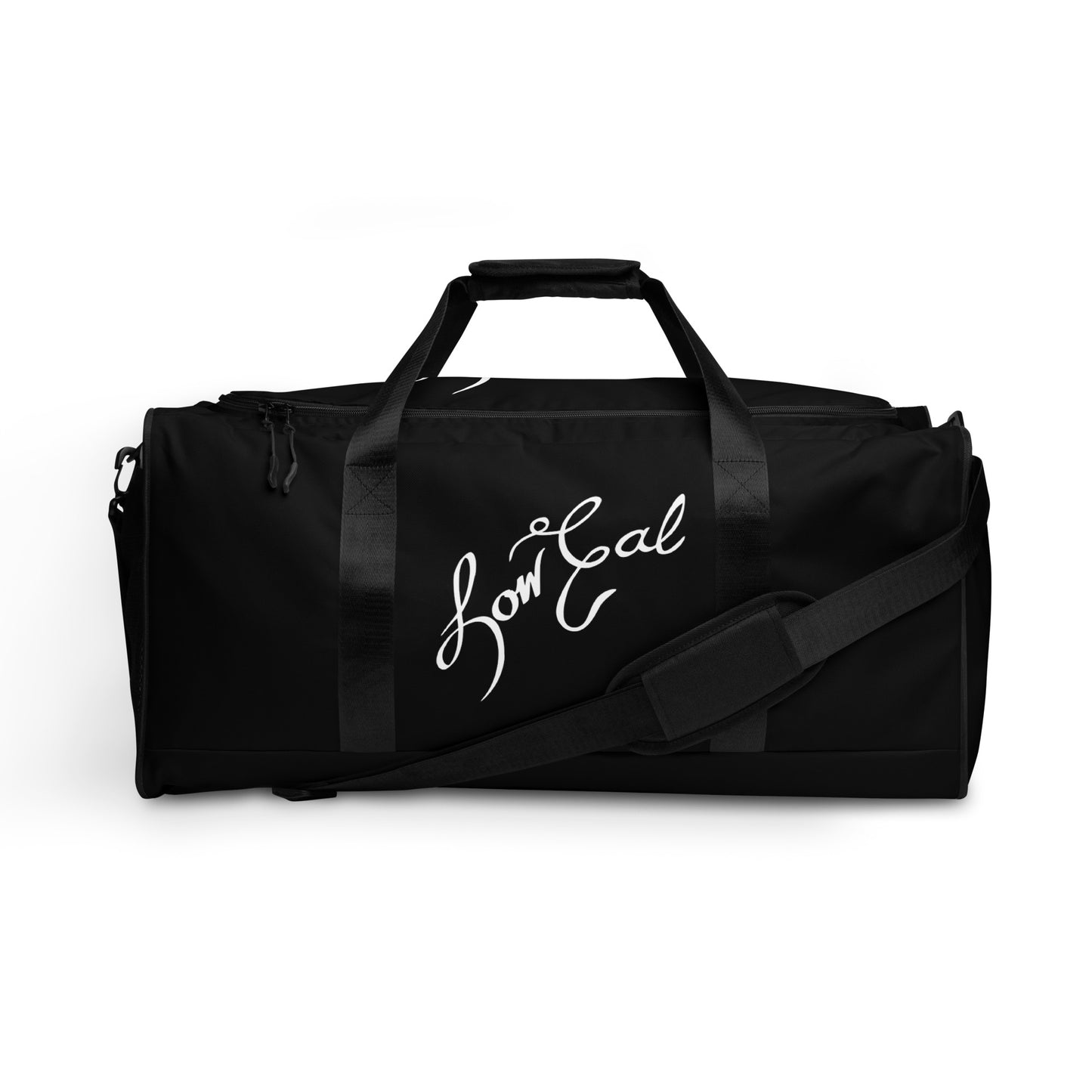 Signature+LC Duffle Bag White Text