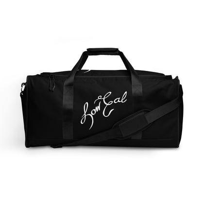 Signature+LC Duffle Bag White Text