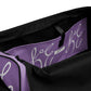 Signature+LC Duffle Bag Lavender w/ White Text