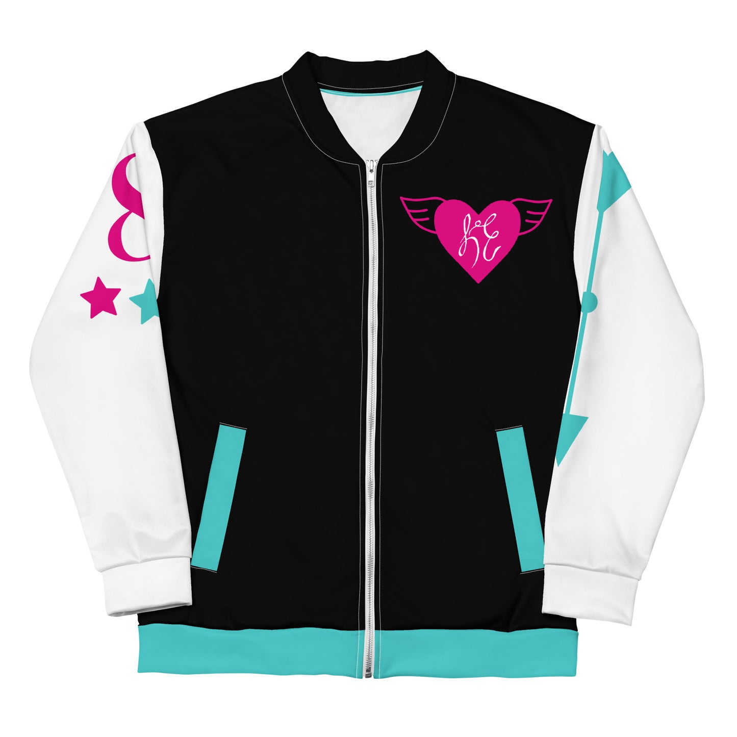 LC+Signature Girls Flying Heart Bomber Jacket