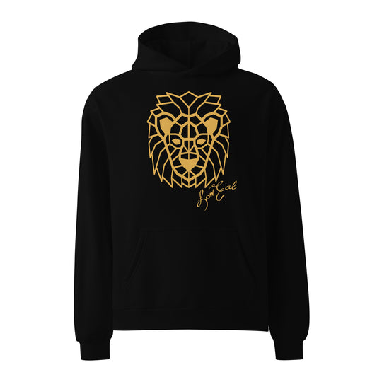 Signature+Mascot Unisex Oversized Hoodie w/ Goldenrod Text