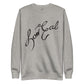 Signature Unisex Premium Sweatshirt Black Text